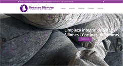 Desktop Screenshot of guantesblancos.com